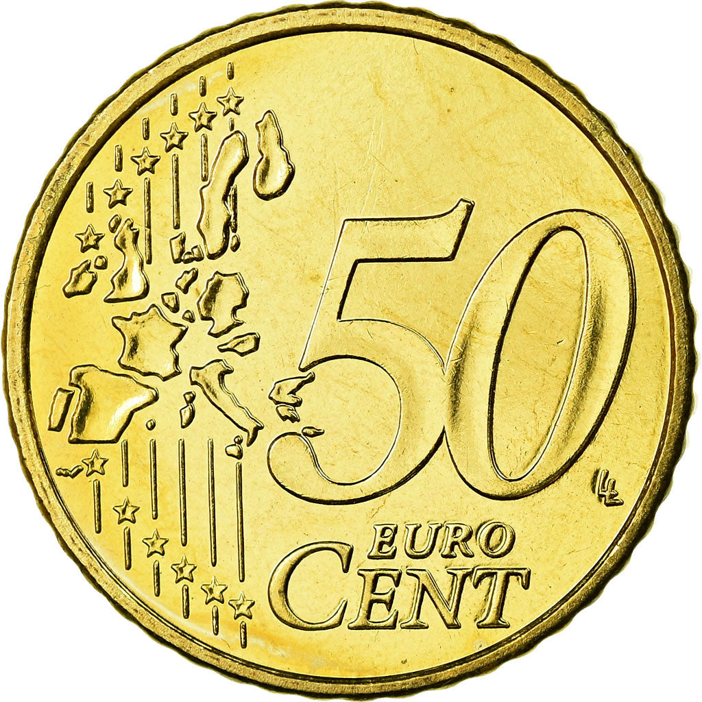 Belgio, 50 Euro Cent, 2005, FDC, Ottone, KM:229