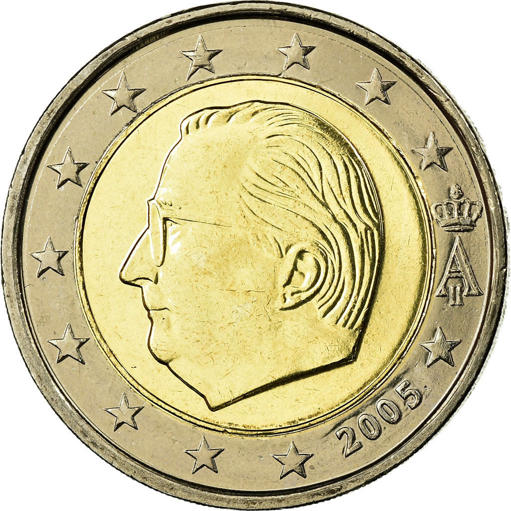 Belgium, 2 Euro, 2005, MS(65-70), Bi-Metallic, KM:231