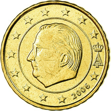 Belgium, 10 Euro Cent, 2006, MS(65-70), Brass, KM:227