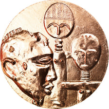 Frankreich, Medaille, Ashanti, Afrique de L'Ouest, Arts & Culture, 1974, MDP