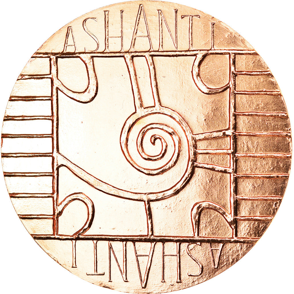 Frankreich, Medaille, Ashanti, Afrique de L'Ouest, Arts & Culture, 1974, MDP