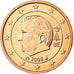 Belgium, Euro Cent, 2008, MS(65-70), Copper Plated Steel, KM:274