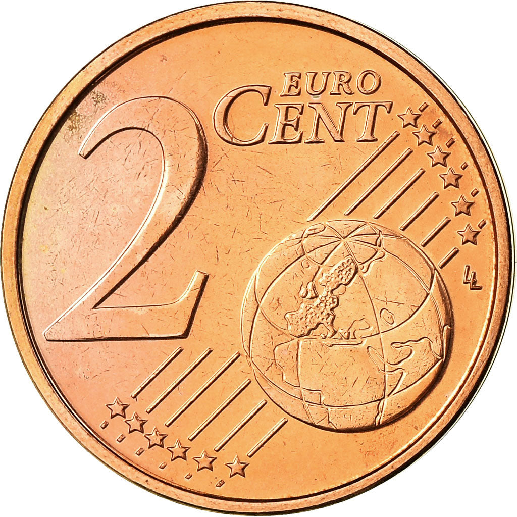 Belgium, 2 Euro Cent, 2008, MS(65-70), Copper Plated Steel, KM:275