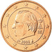Belgium, 5 Euro Cent, 2008, MS(65-70), Copper Plated Steel, KM:276