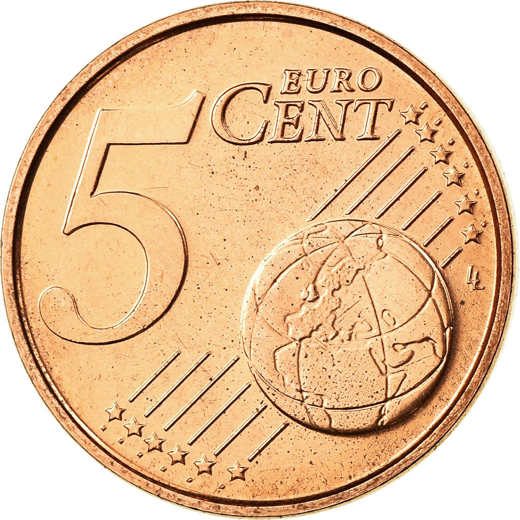 Belgium, 5 Euro Cent, 2008, MS(65-70), Copper Plated Steel, KM:276