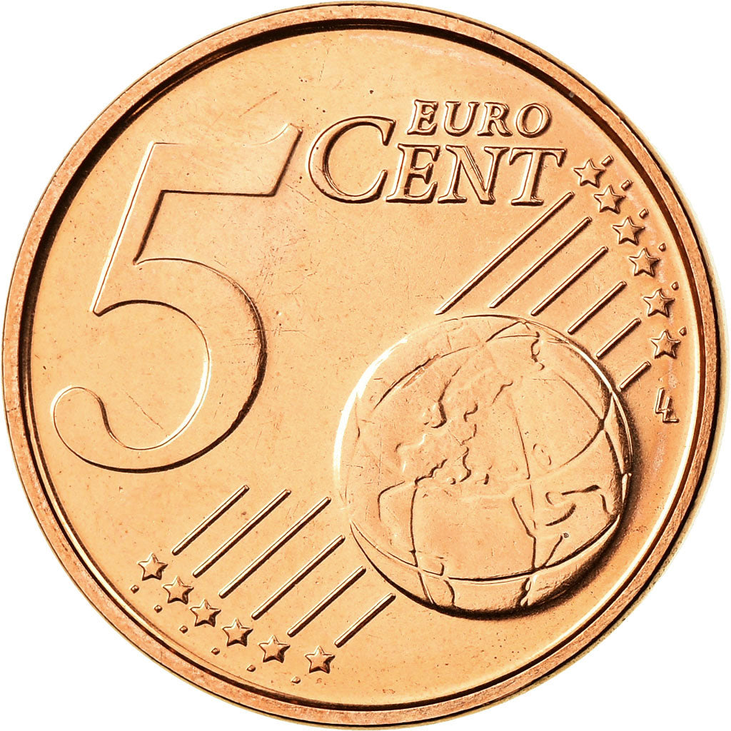Belgium, 5 Euro Cent, 2008, MS(65-70), Copper Plated Steel, KM:276