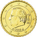 Belgium, 10 Euro Cent, 2008, MS(65-70), Brass, KM:277