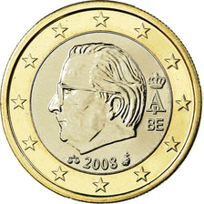 Belgium, Euro, 2008, MS(65-70), Bi-Metallic, KM:280