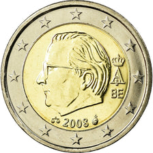 Belgium, 2 Euro, 2008, MS(65-70), Bi-Metallic, KM:281