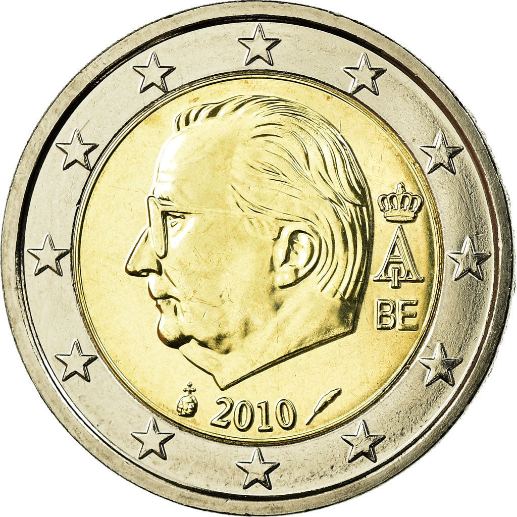 Belgium, 2 Euro, 2010, MS(65-70), Bi-Metallic, KM:281