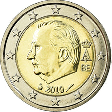 Belgium, 2 Euro, 2010, MS(65-70), Bi-Metallic, KM:281