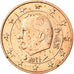 Belgien, 5 Euro Cent, 2011, UNZ, Copper Plated Steel, KM:276