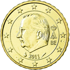 Belgien, 10 Euro Cent, 2011, STGL, Messing, KM:277