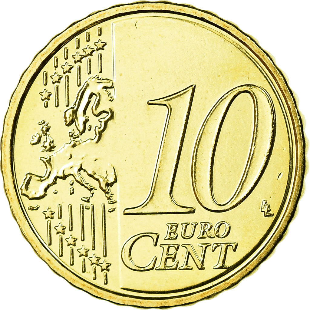 Belgien, 10 Euro Cent, 2011, STGL, Messing, KM:277