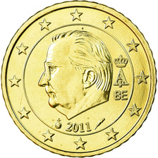 Belgium, 50 Euro Cent, 2011, MS(65-70), Brass, KM:279