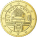 Österreich, 50 Euro Cent, 2007, STGL, Messing, KM:3087