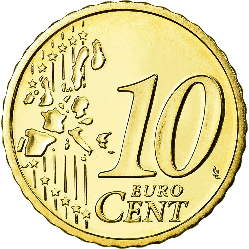 Austria, 10 Euro Cent, 2006, FDC, Latón, KM:3085