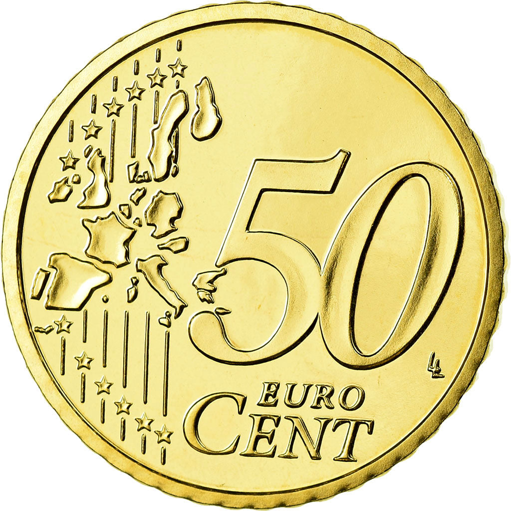 Áustria, 50 Euro Cent, 2006, MS(65-70), Latão, KM:3087