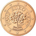 Österreich, 5 Euro Cent, 2009, STGL, Copper Plated Steel, KM:3084