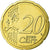 Áustria, 20 Euro Cent, 2009, MS(65-70), Latão, KM:3140