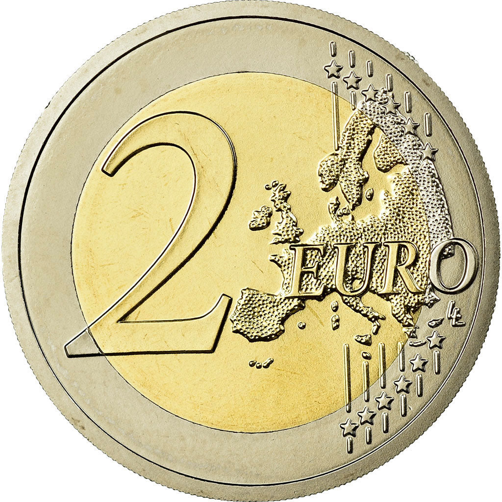 Áustria, 2 Euro, European Monetary Union, 2009, MS(65-70), Bimetálico, KM:3175