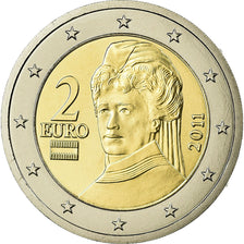 Autriche, 2 Euro, 2011, FDC, Bi-Metallic, KM:3143