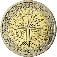 France, 2 Euro, 2003, MS(65-70), Bi-Metallic, KM:1289