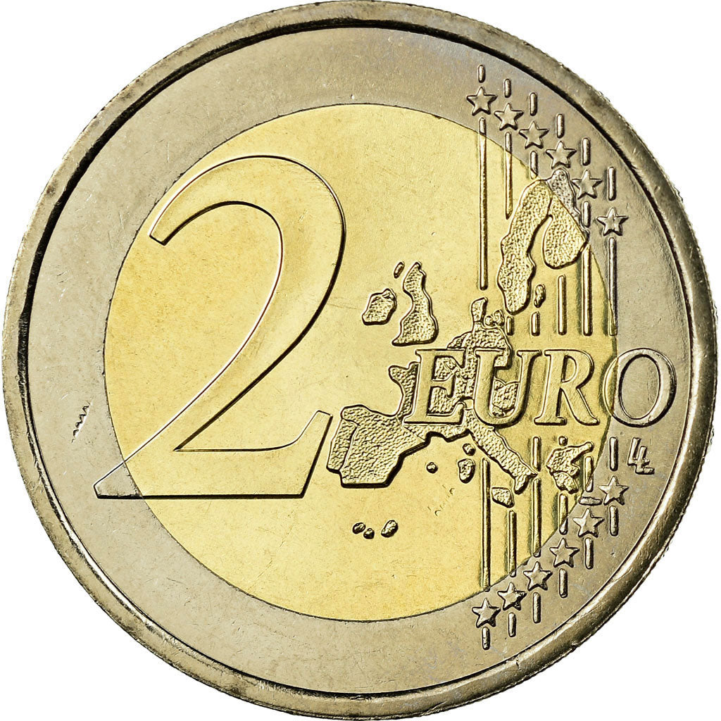 France, 2 Euro, 2003, MS(65-70), Bi-Metallic, KM:1289