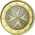 Malta, Euro, 2008, FDC, Bimetálico, KM:131