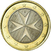 Malta, Euro, 2008, FDC, Bimetálico, KM:131