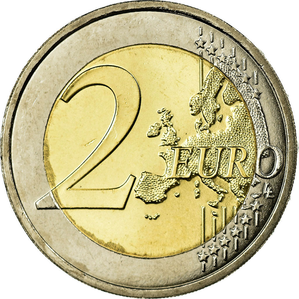 Malta, 2 Euro, 2008, FDC, Bi-metallico, KM:132