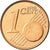 Cypr, Euro Cent, 2008, MS(65-70), Miedź platerowana stalą, KM:78