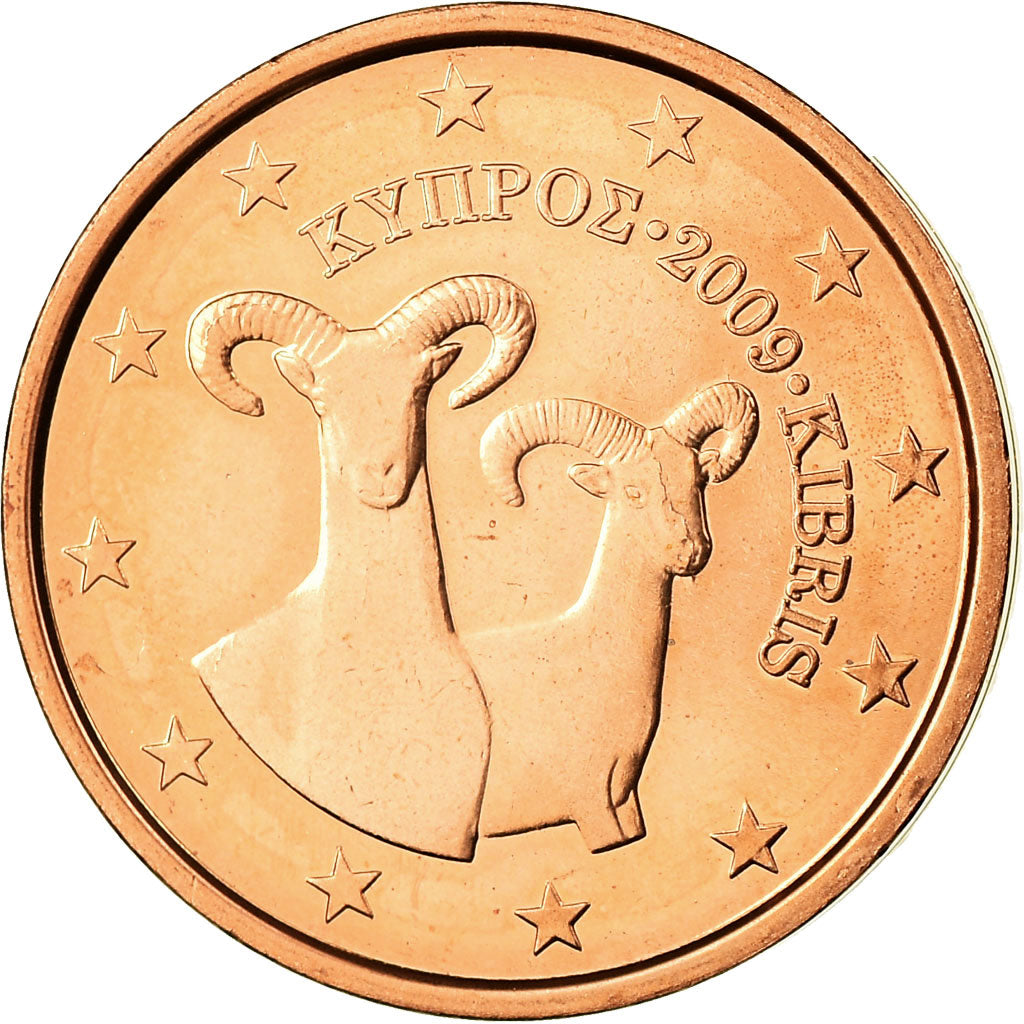 Cyprus, 2 Euro Cent, 2008, FDC, Copper Plated Steel, KM:79