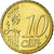 Cypr, 10 Euro Cent, 2008, MS(65-70), Mosiądz, KM:81