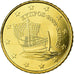 Cyprus, 50 Euro Cent, 2009, MS(65-70), Brass, KM:83