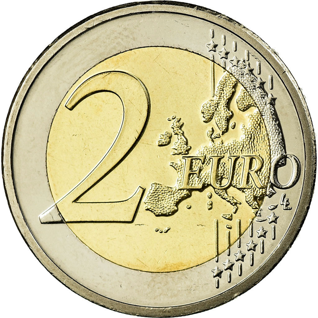 Cyprus, 2 Euro, 2009, MS(65-70), Bi-Metallic, KM:89