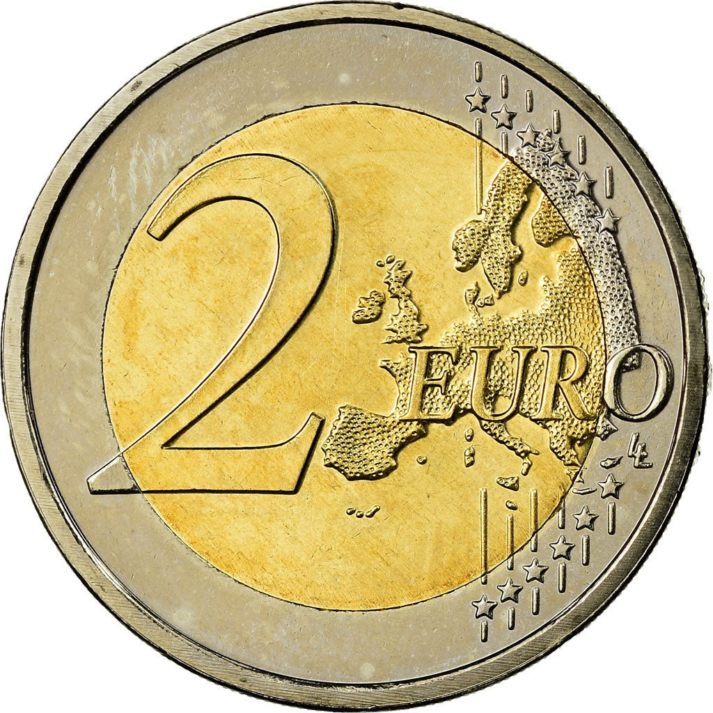 Netherlands, 2 Euro, 2007, MS(63), Bi-Metallic, KM:272