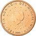Netherlands, 2 Euro Cent, 2010, MS(65-70), Copper Plated Steel, KM:235
