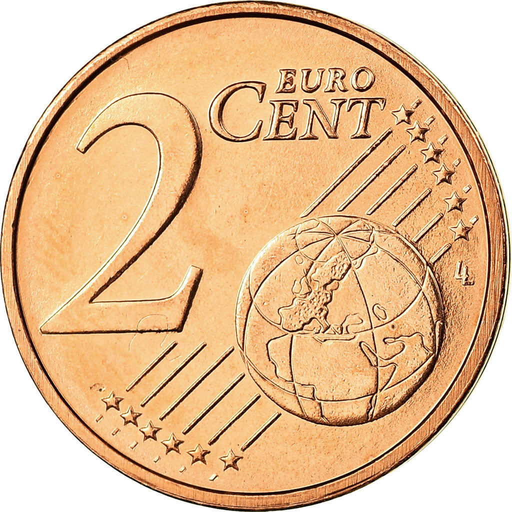 Netherlands, 2 Euro Cent, 2010, MS(65-70), Copper Plated Steel, KM:235