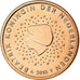 Netherlands, 5 Euro Cent, 2010, MS(65-70), Copper Plated Steel, KM:236
