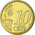 Netherlands, 10 Euro Cent, 2010, MS(65-70), Brass, KM:268