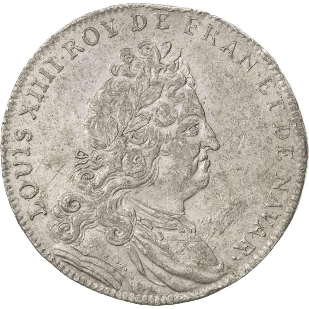 France, Medal, Louis XIV, History, AU(50-53), Tin