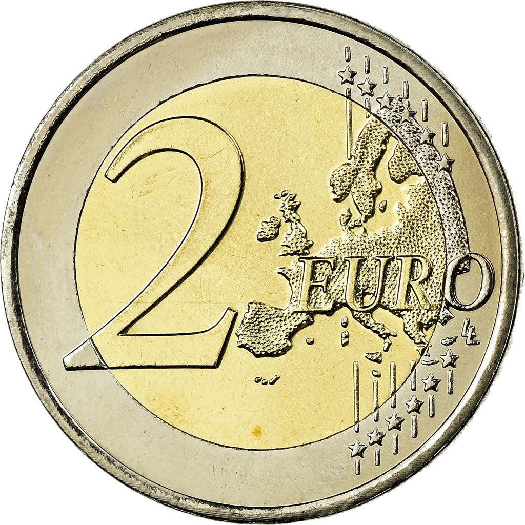 Netherlands, 2 Euro, 2010, MS(65-70), Bi-Metallic, KM:272