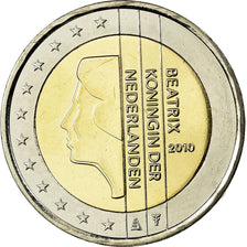 Netherlands, 2 Euro, 2010, MS(65-70), Bi-Metallic, KM:272