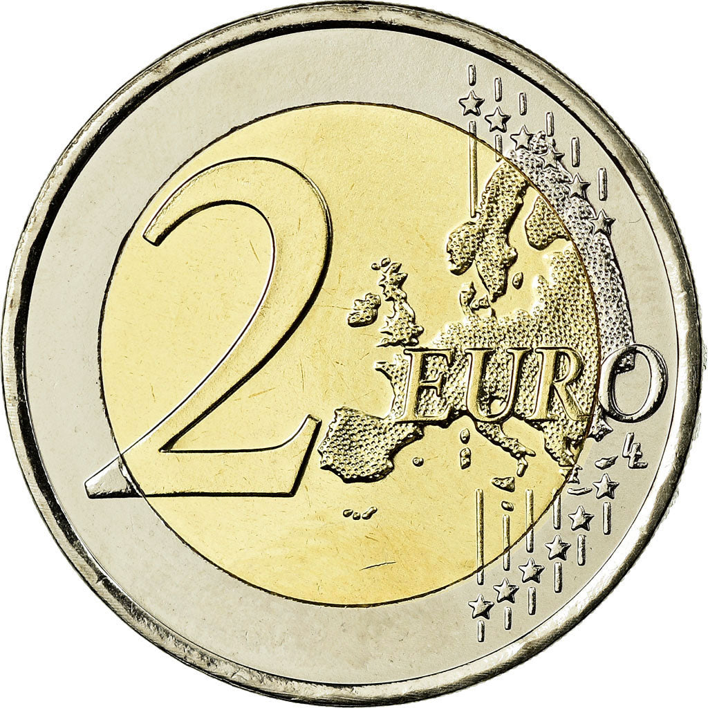 Netherlands, 2 Euro, 2010, MS(65-70), Bi-Metallic, KM:272