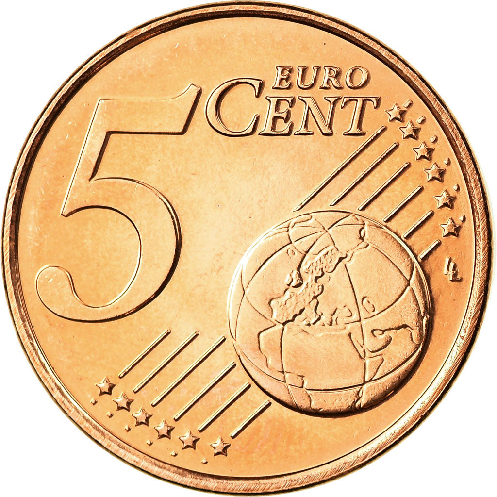 Paesi Bassi, 5 Euro Cent, 2009, FDC, Acciaio placcato rame, KM:236
