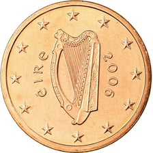 IRELAND REPUBLIC, 5 Euro Cent, 2006, FDC, Copper Plated Steel, KM:34