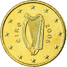IRELAND REPUBLIC, 50 Euro Cent, 2006, STGL, Messing, KM:37