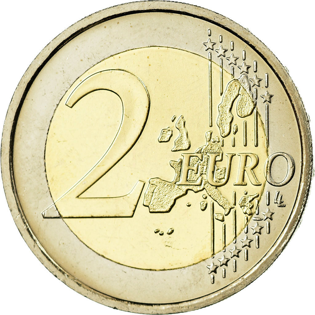 IRELAND REPUBLIC, 2 Euro, 2006, MS(65-70), Bi-Metallic, KM:39