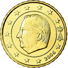 Belgium, 10 Euro Cent, 2006, MS(65-70), Brass, KM:227